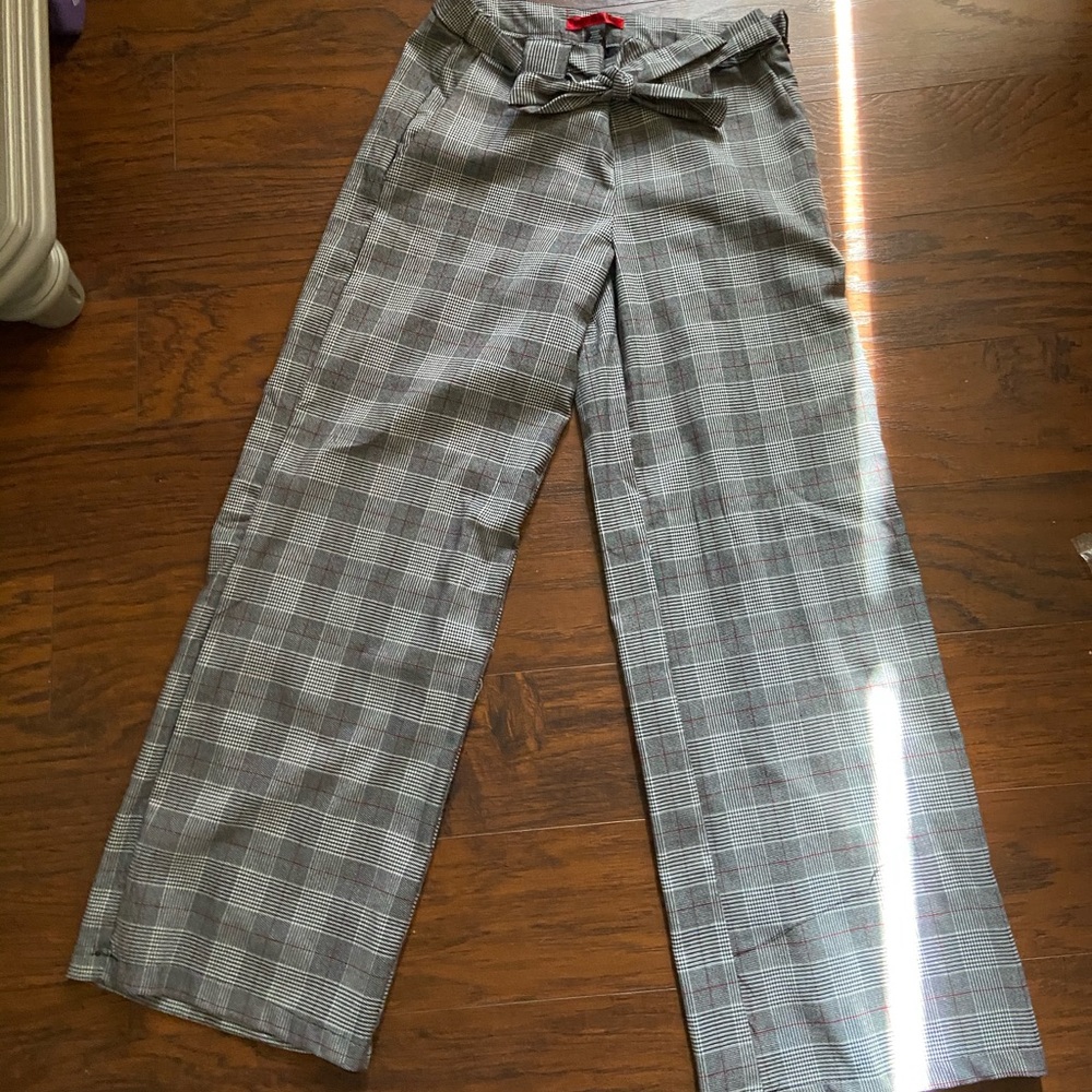 Bellbottom Plaid pants